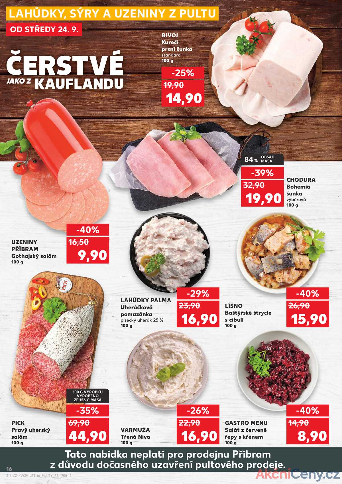 Kaufland 24.9. - 30.9. - Kaufland - Trutnov strana 16
