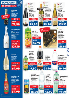 Kaufland 24.9. - 30.9. - Kaufland - Nymburk