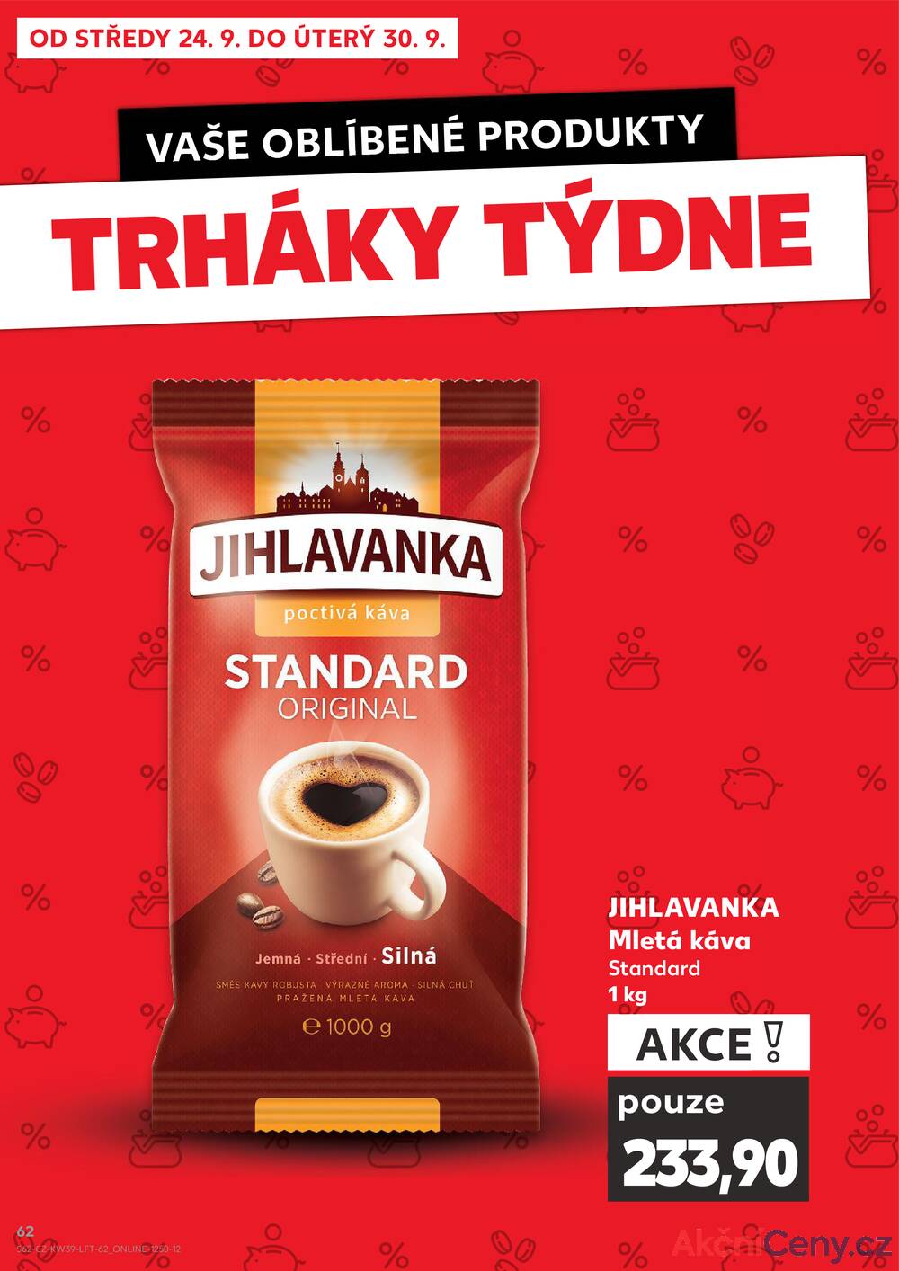 Leták Kaufland - Kaufland 24.9. - 30.9. - Kaufland - Hodonín (Konečná) - strana 62