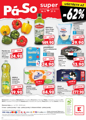 Kaufland 24.9. - 30.9. - Kaufland - Hodonín (Konečná)