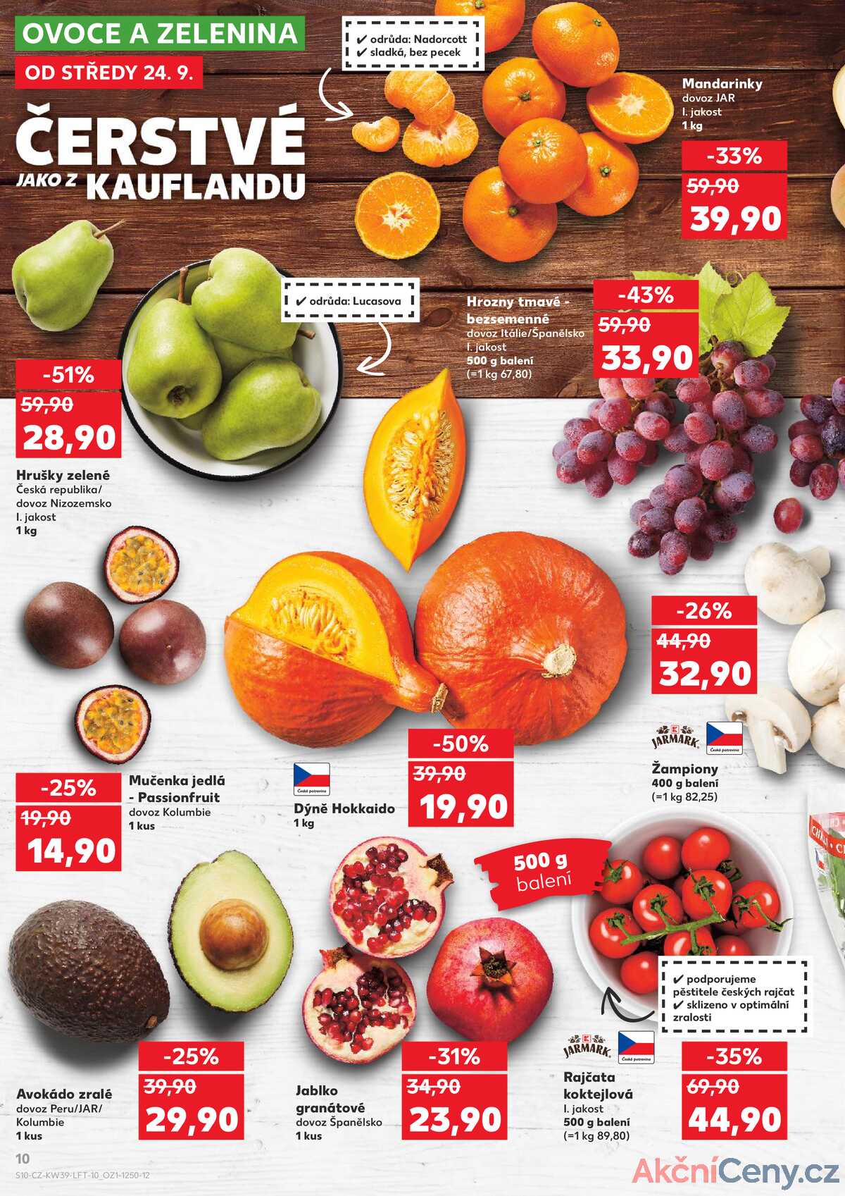 Kaufland 24.9. - 30.9. - Kaufland - Brno - Bohunice strana 10