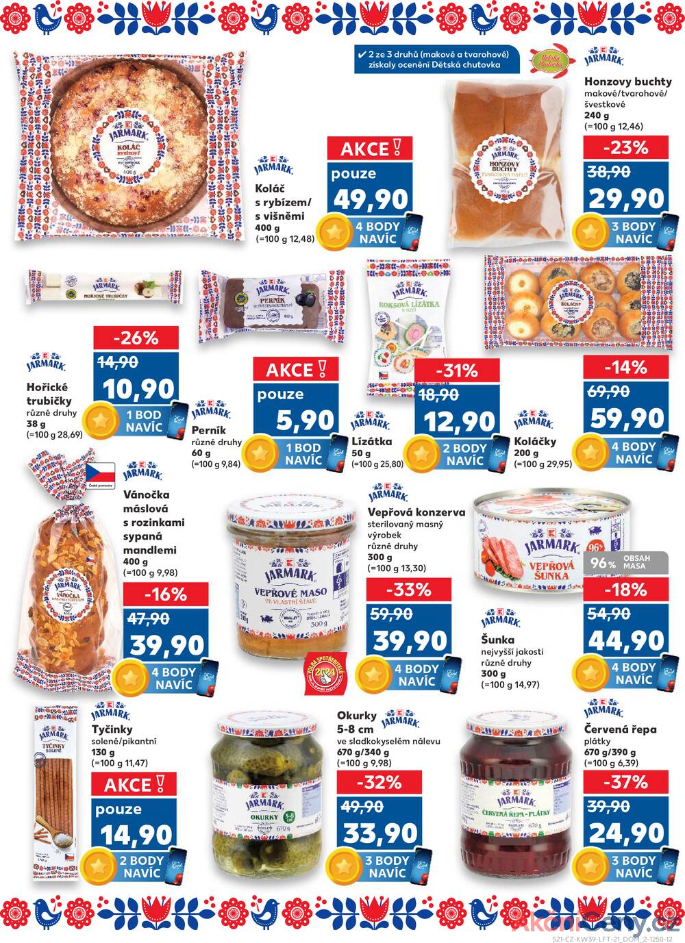 Leták Kaufland - Kaufland 24.9. - 30.9. - Kaufland - Olomouc - Hněvotínská - strana 21