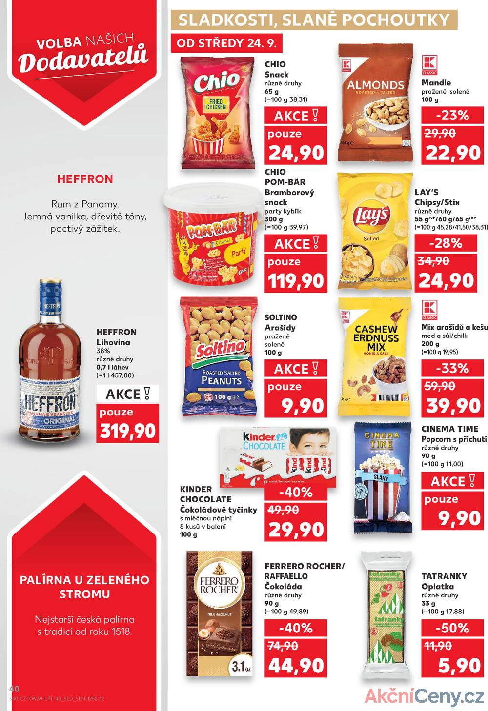 Leták Kaufland - Kaufland 24.9. - 30.9. - Kaufland - Ostrava - Poruba - strana 40