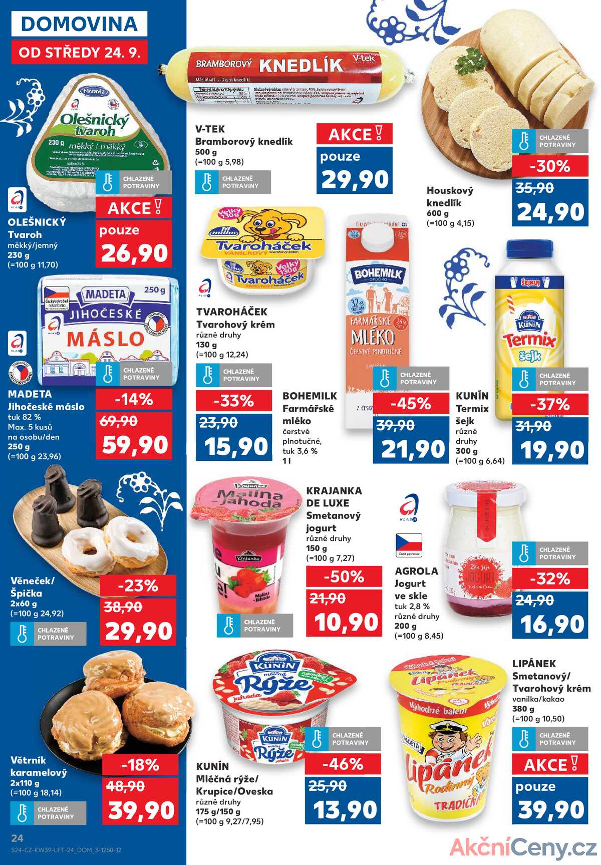 Kaufland 24.9. - 30.9. - Kaufland - Přerov Lýsky strana 24
