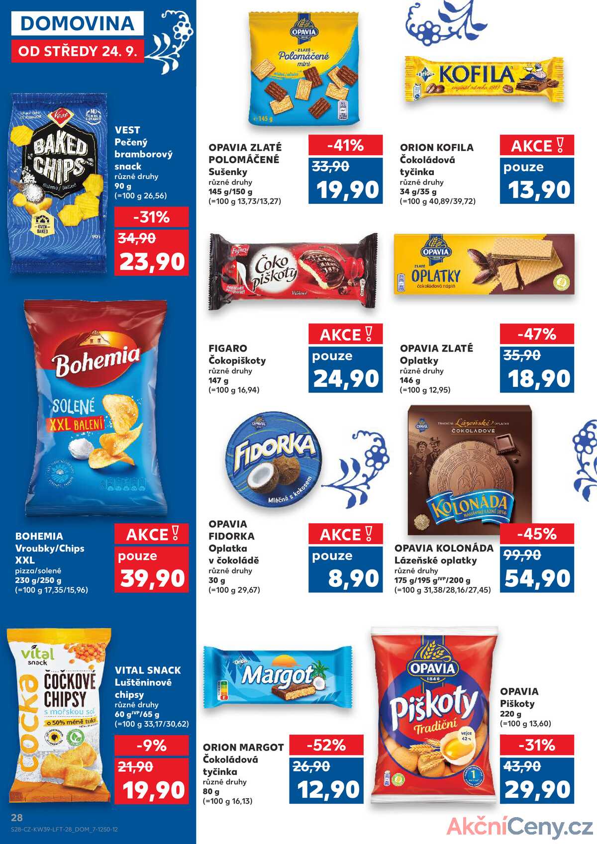 Kaufland 24.9. - 30.9. - Kaufland - Přerov Lýsky strana 28