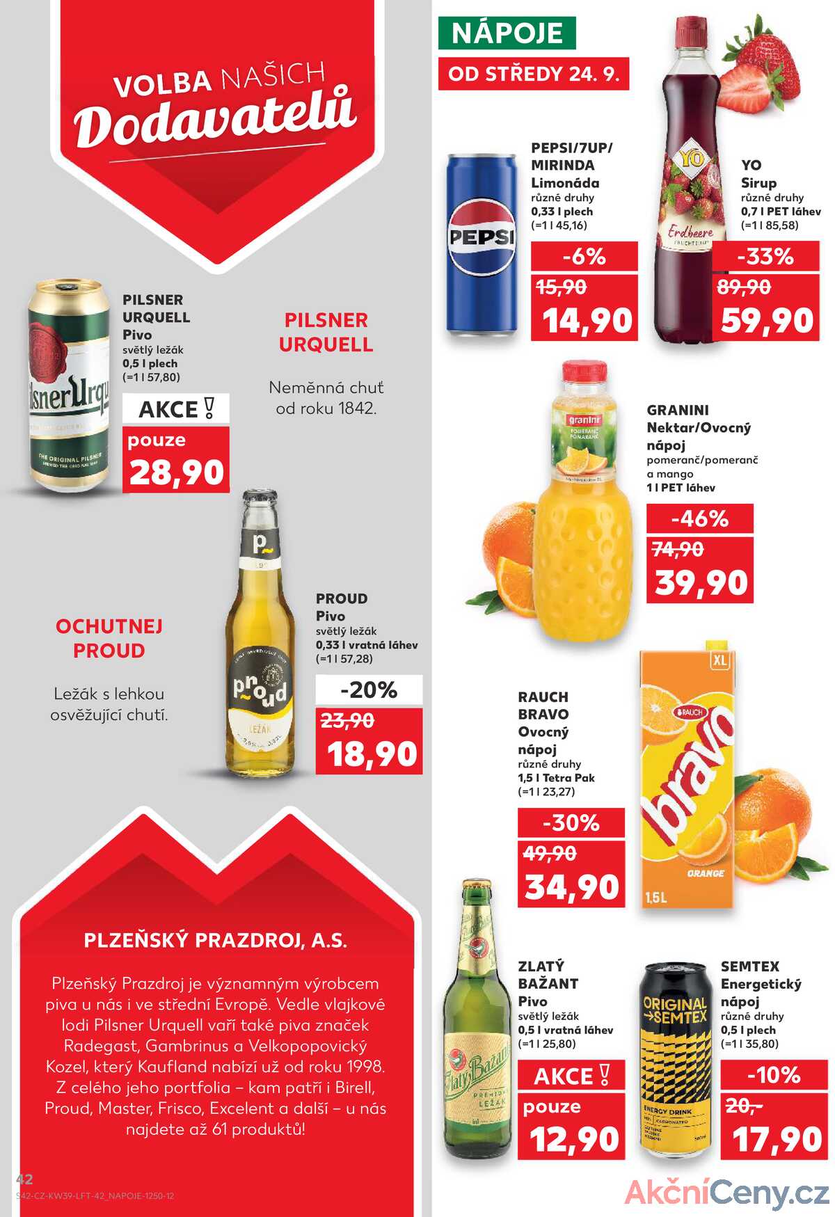 Kaufland 24.9. - 30.9. - Kaufland - Přerov Lýsky strana 42