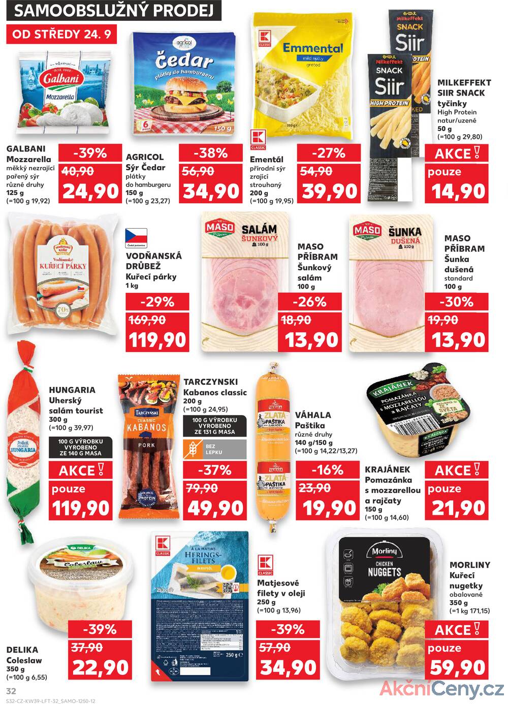 Leták Kaufland - Kaufland 24.9. - 30.9. - Kaufland - Přerov Lýsky - strana 32