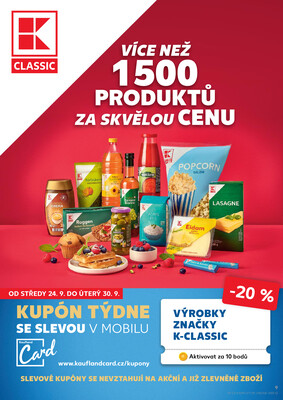 Kaufland 24.9. - 30.9. - Kaufland - Přerov Lýsky