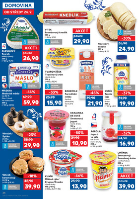Kaufland 24.9. - 30.9. - Kaufland - Přerov Lýsky