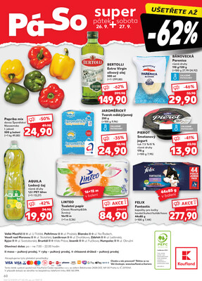Kaufland 24.9. - 30.9. - Kaufland - Pelhřimov