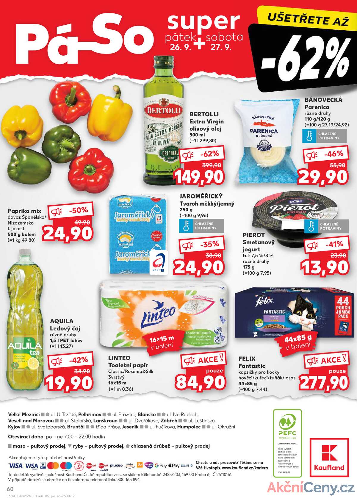 Kaufland 24.9. - 30.9. - Kaufland - Zábřeh na Moravě strana 60