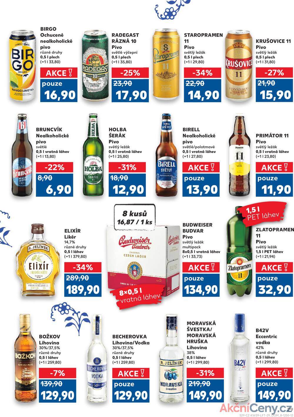 Leták Kaufland - Kaufland 24.9. - 30.9. - Kaufland - Plzeň (Sukova) - strana 29