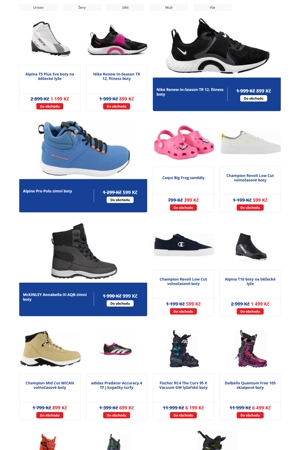 Intersport Boty - 20. 9. 2025