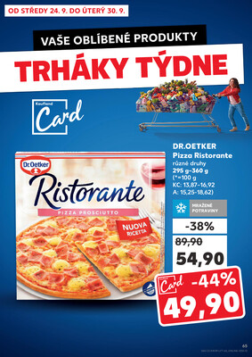 Kaufland 24.9. - 30.9. - Kaufland - Brandýs nad Labem