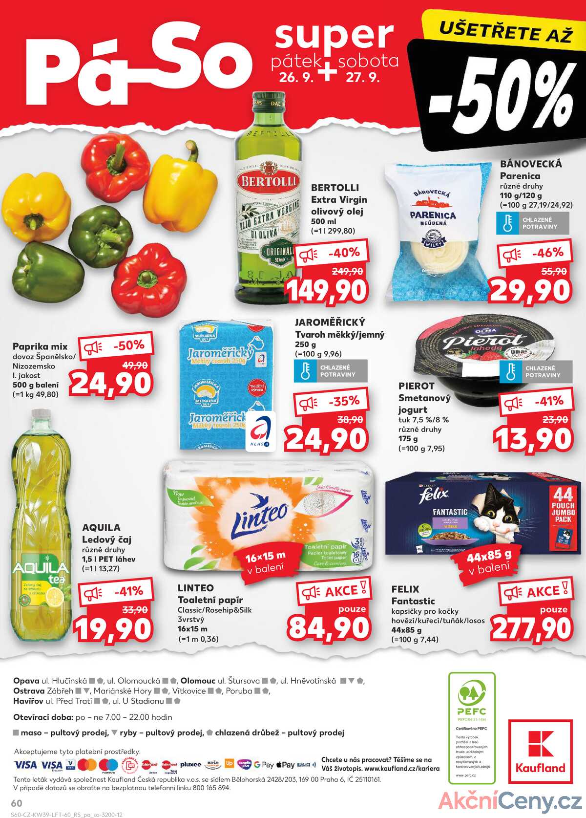 Kaufland 24.9. - 30.9. - Kaufland - Olomouc - Štursova strana 60
