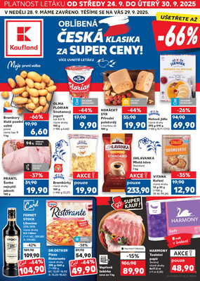 Kaufland 24.9. - 30.9. - Kaufland - Kutná Hora