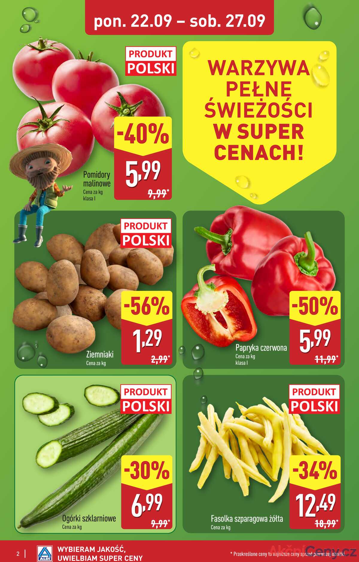 Leták Aldi Polsko 22.9.-27.9.2025 - Úplná nabídka strana 2
