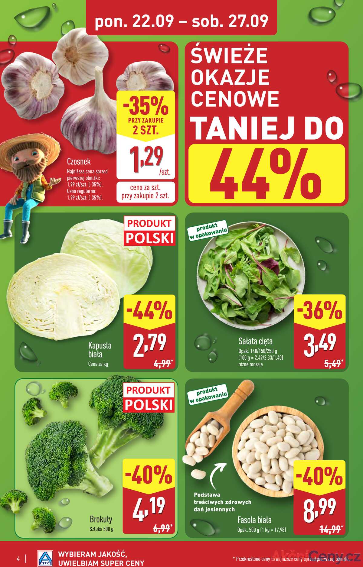 Leták Aldi Polsko 22.9.-27.9.2025 - Úplná nabídka strana 4
