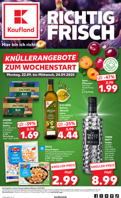 Leták Kaufland Německo 21.9.-24.9.2025