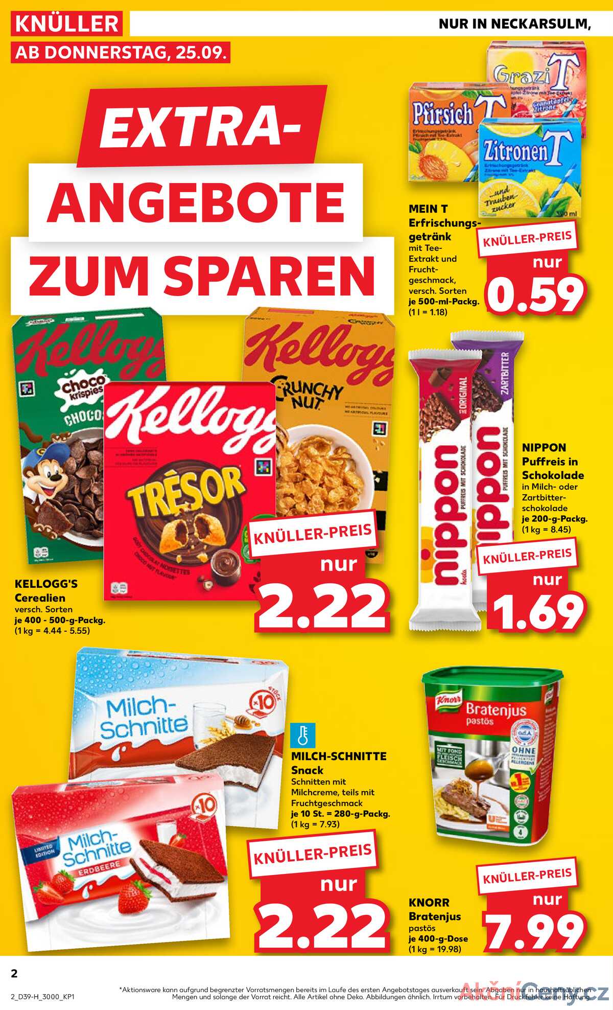 Leták Kaufland Německo 25.9.-1.10.2025 strana 2