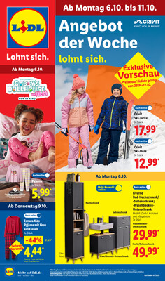 Leták Lidl Německo 6.10.-11.10.2025
