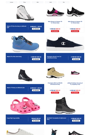 Intersport Boty - 22. 9. 2025