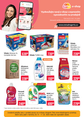 Teta drogerie eshop od 25.9. do 7.10.2025
