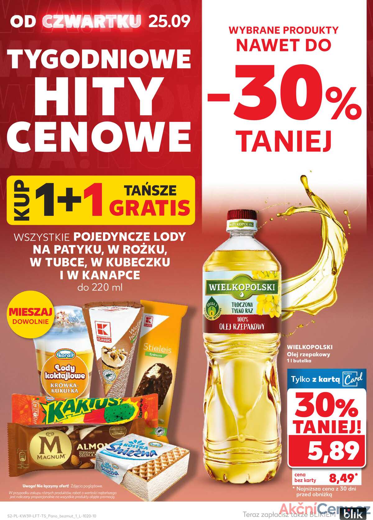Leták Kaufland Polsko 25.9.-1.10.2025 - Noviny týdne strana 2