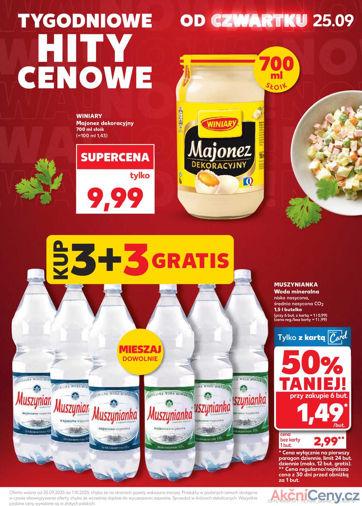 Leták Kaufland Polsko 25.9.-1.10.2025 - Noviny týdne strana 3