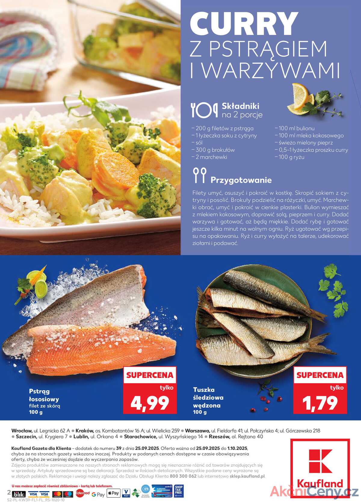 Leták Kaufland Polsko 25.9.-1.10.2025 strana 2