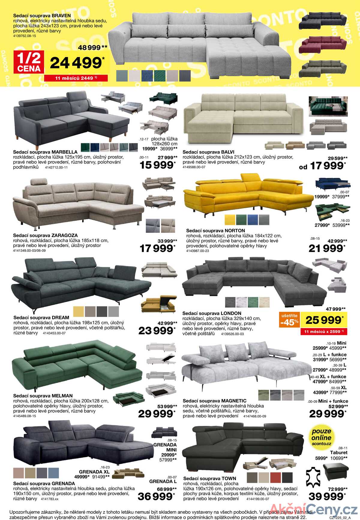 Sconto nábytek od 24.9. do 14.10.2025 strana 2