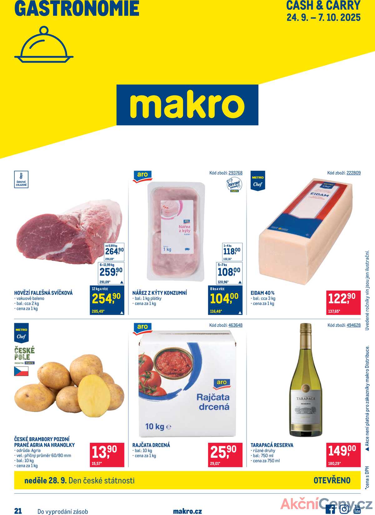Makro Gastronomie do 7.10. strana 1