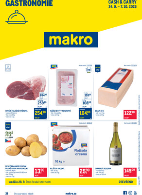 Makro Gastronomie do 7.10.