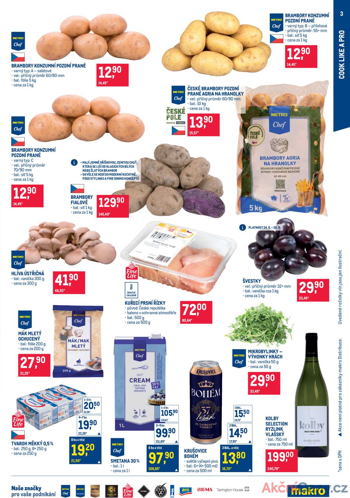 Makro Pro milovníky jídla do 7.10. strana 3