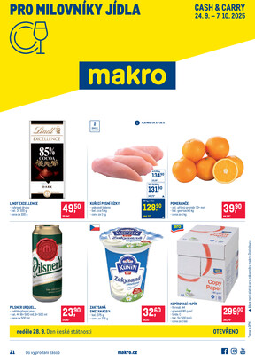 Makro Pro milovníky jídla do 7.10.