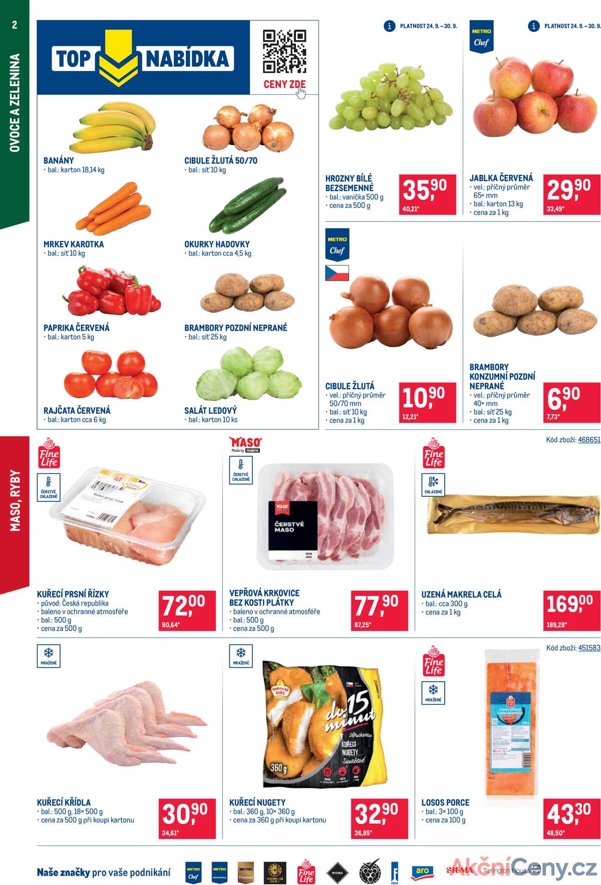 MAKRO Maloobchod od 24.9. do 7.10.2025 strana 2