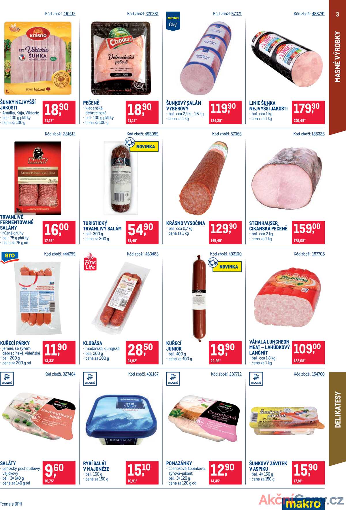 MAKRO Maloobchod od 24.9. do 7.10.2025 strana 3