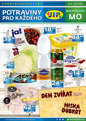 JIP Maloobchod od 24.9. do 5.10.2025