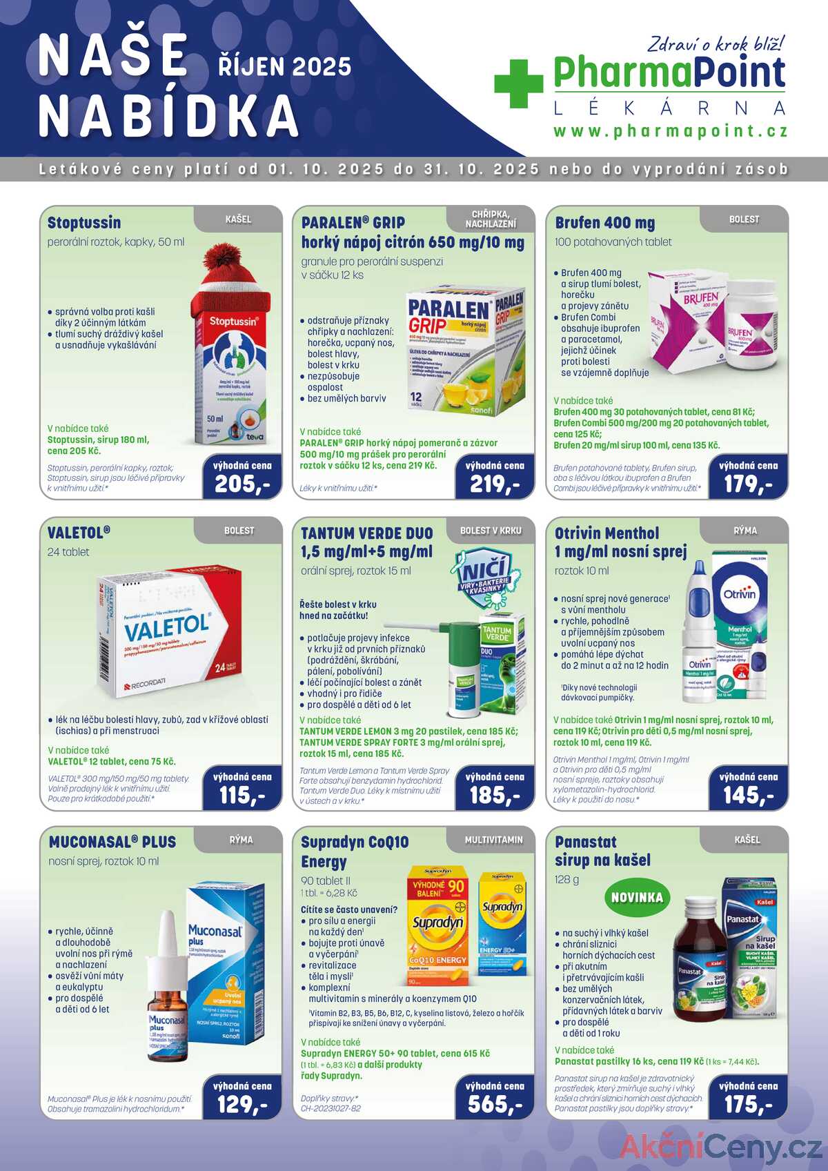 Pharma Point typ A od 1.10. do 31.10.2025 strana 1