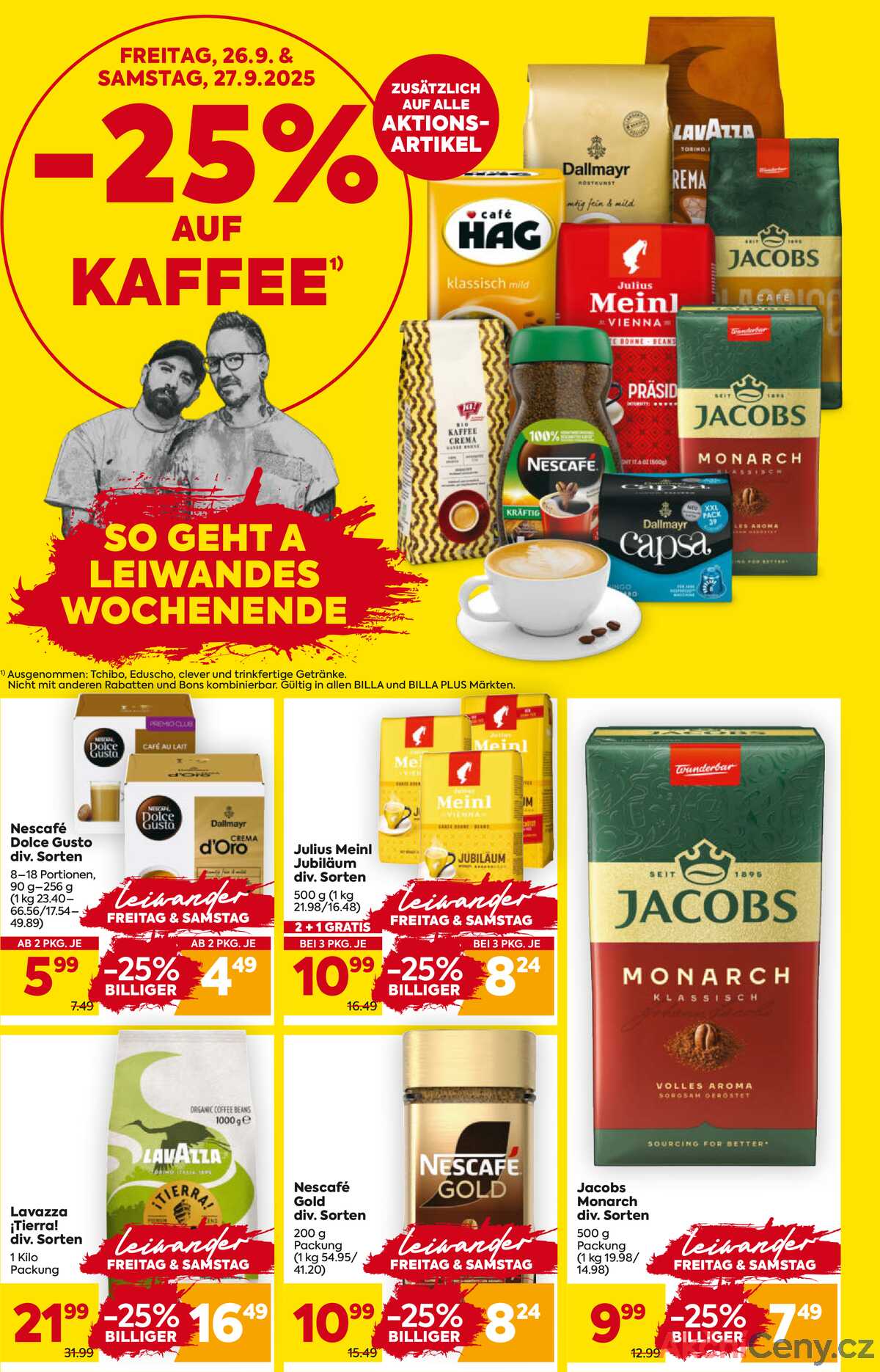 Leták BILLA Rakousko 25.9.-1.10.2025 - BILLA & BILLA PLUS strana 2