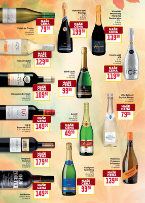 Billa Podzimní nápoje  od 1.10. do 21.10.2025