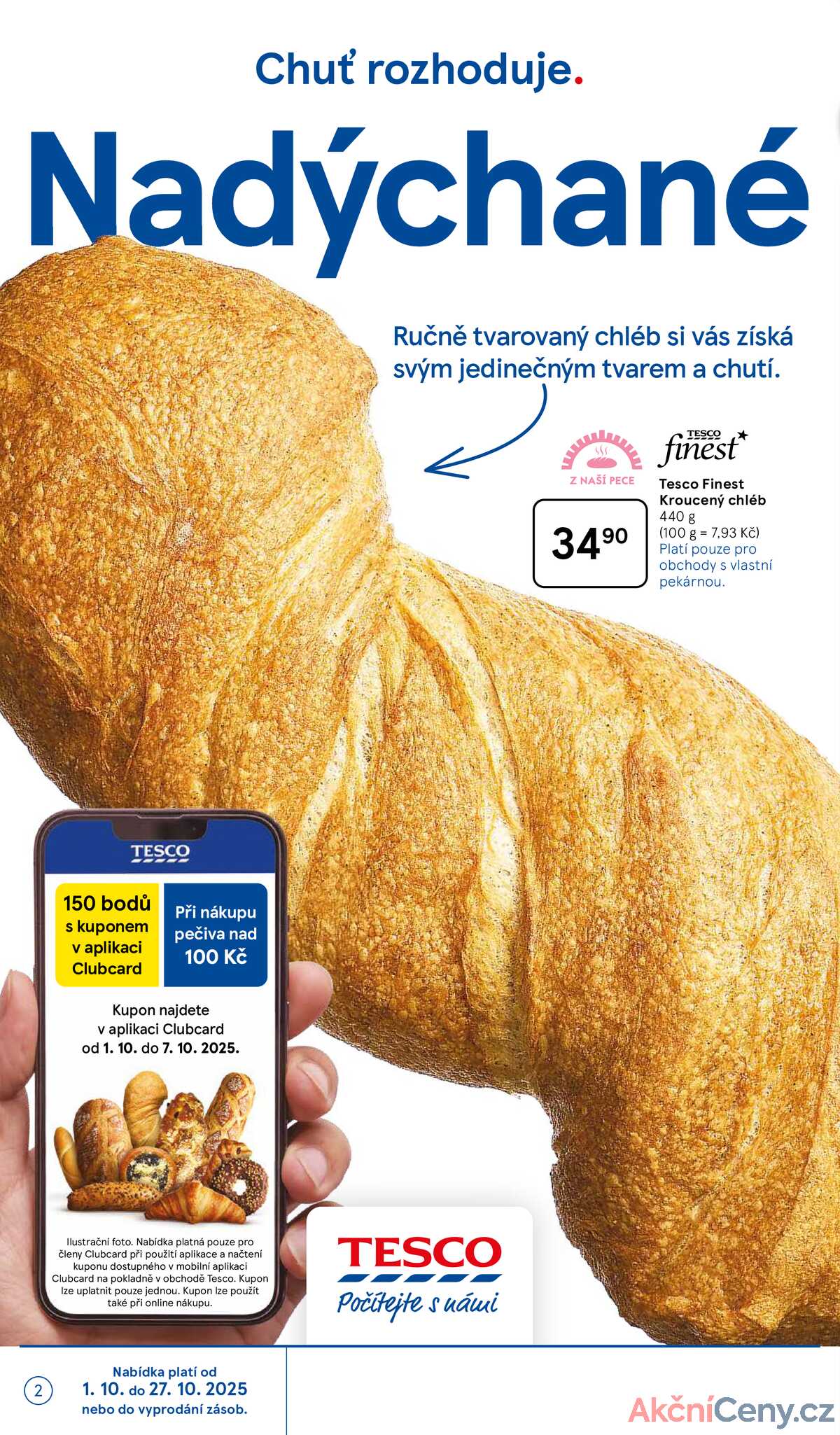 Tesco malé hypermarkety podzimní katalog od 1.10. do 27.10.2025 strana 2