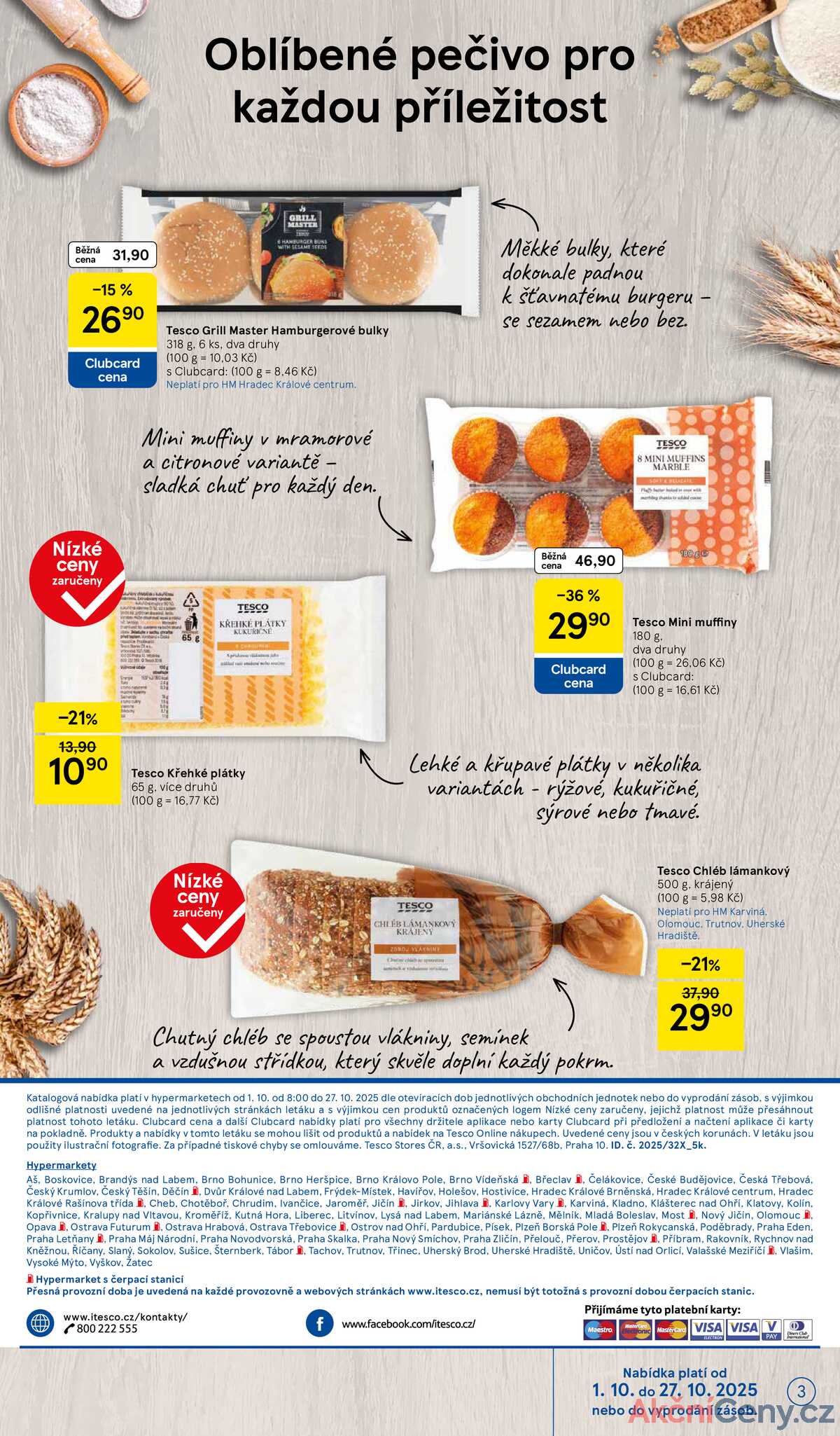 Tesco malé hypermarkety podzimní katalog od 1.10. do 27.10.2025 strana 3