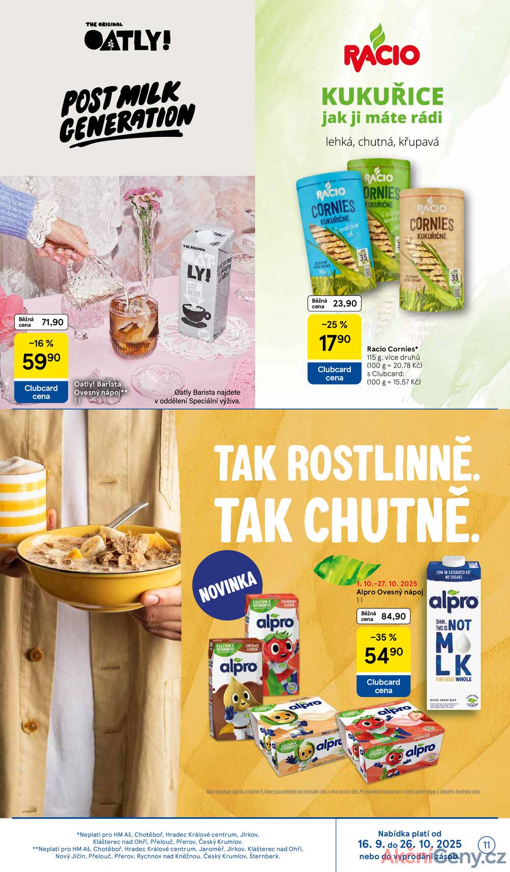 Leták Tesco - Tesco malé hypermarkety podzimní katalog od 1.10. do 27.10.2025 - strana 11