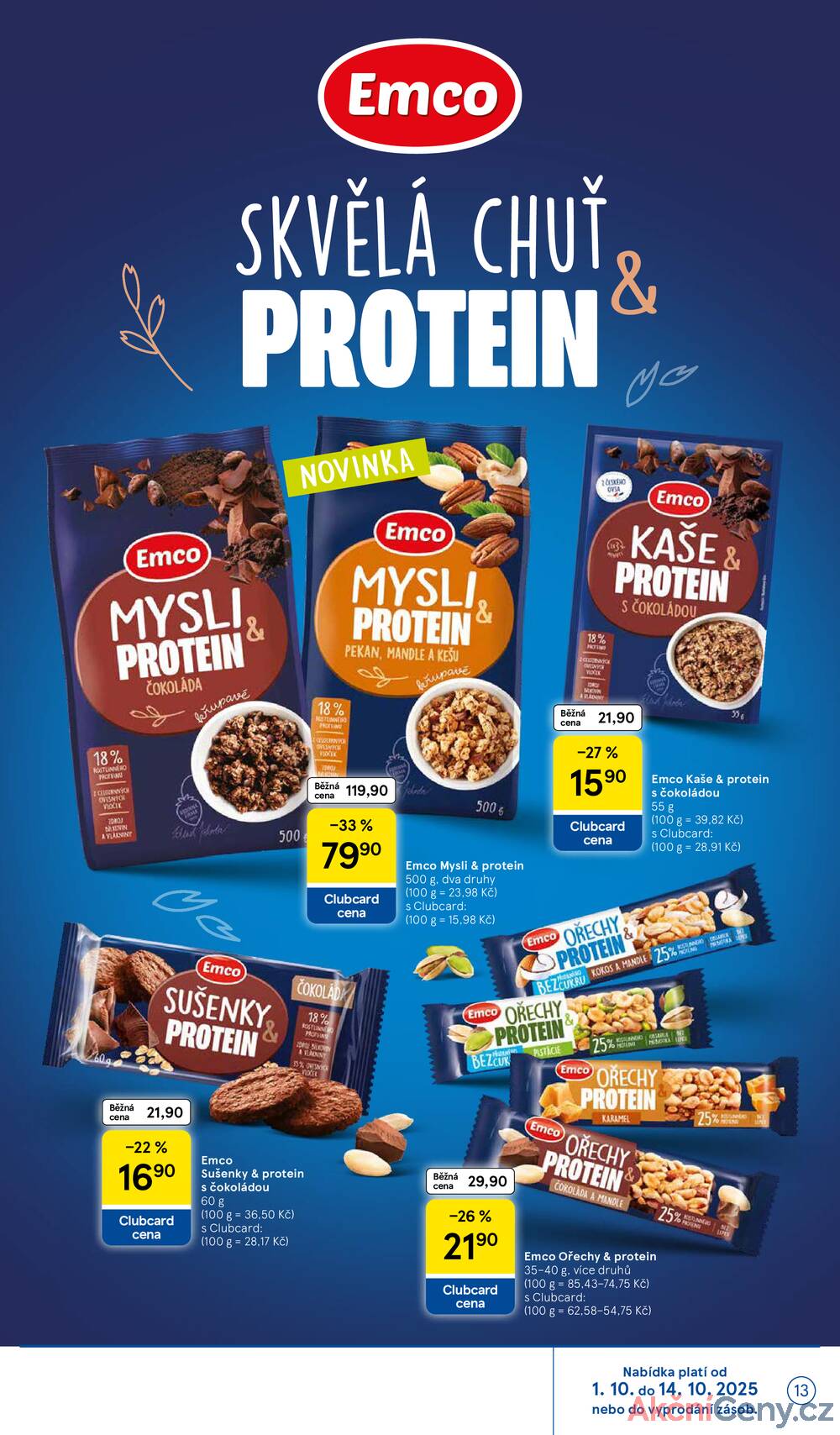 Leták Tesco - Tesco malé hypermarkety podzimní katalog od 1.10. do 27.10.2025 - strana 13