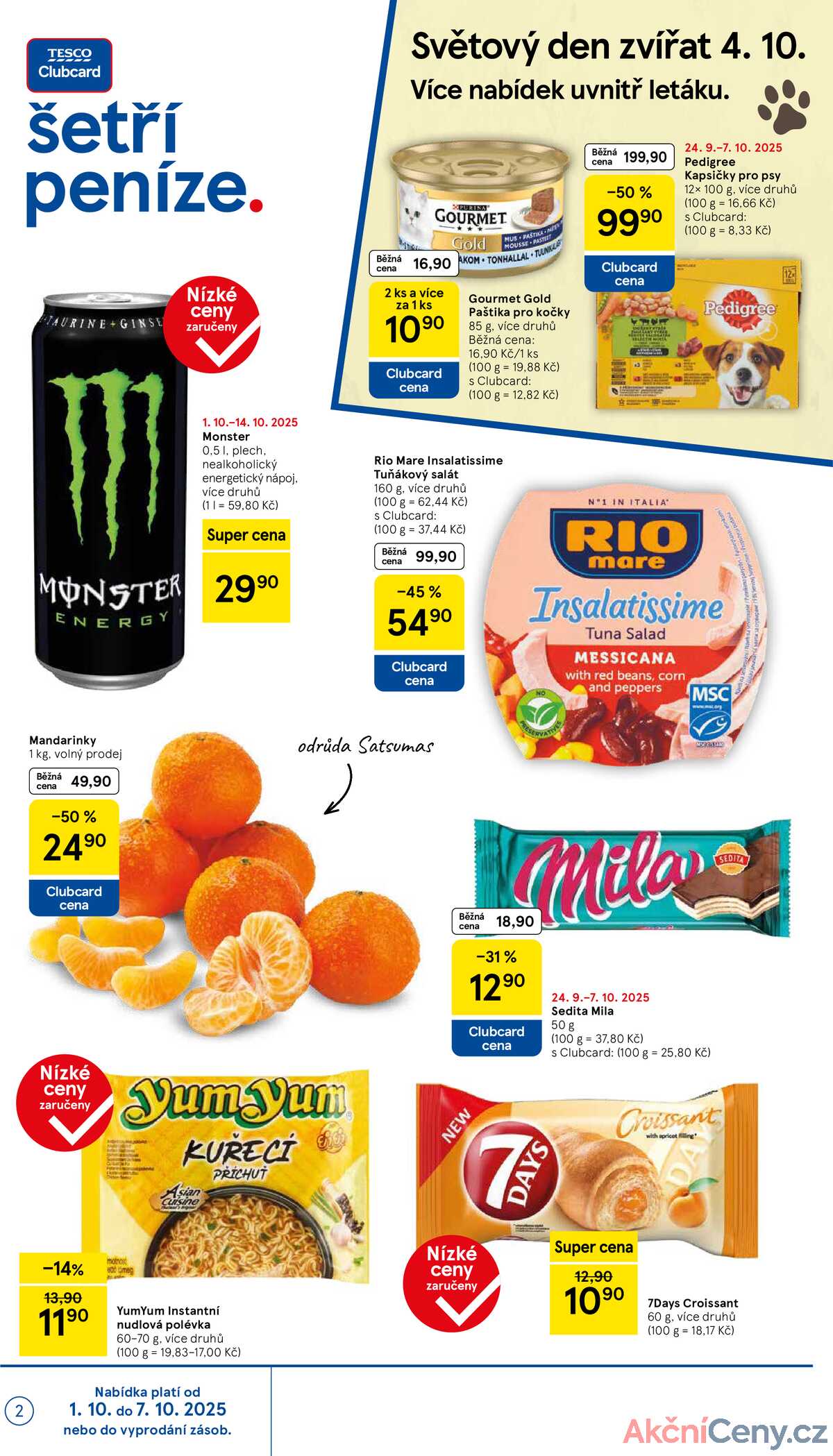 Tesco malé hypermarkety od 1.10. do 7.10.2025 strana 2