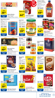 Tesco malé hypermarkety od 1.10. do 7.10.2025