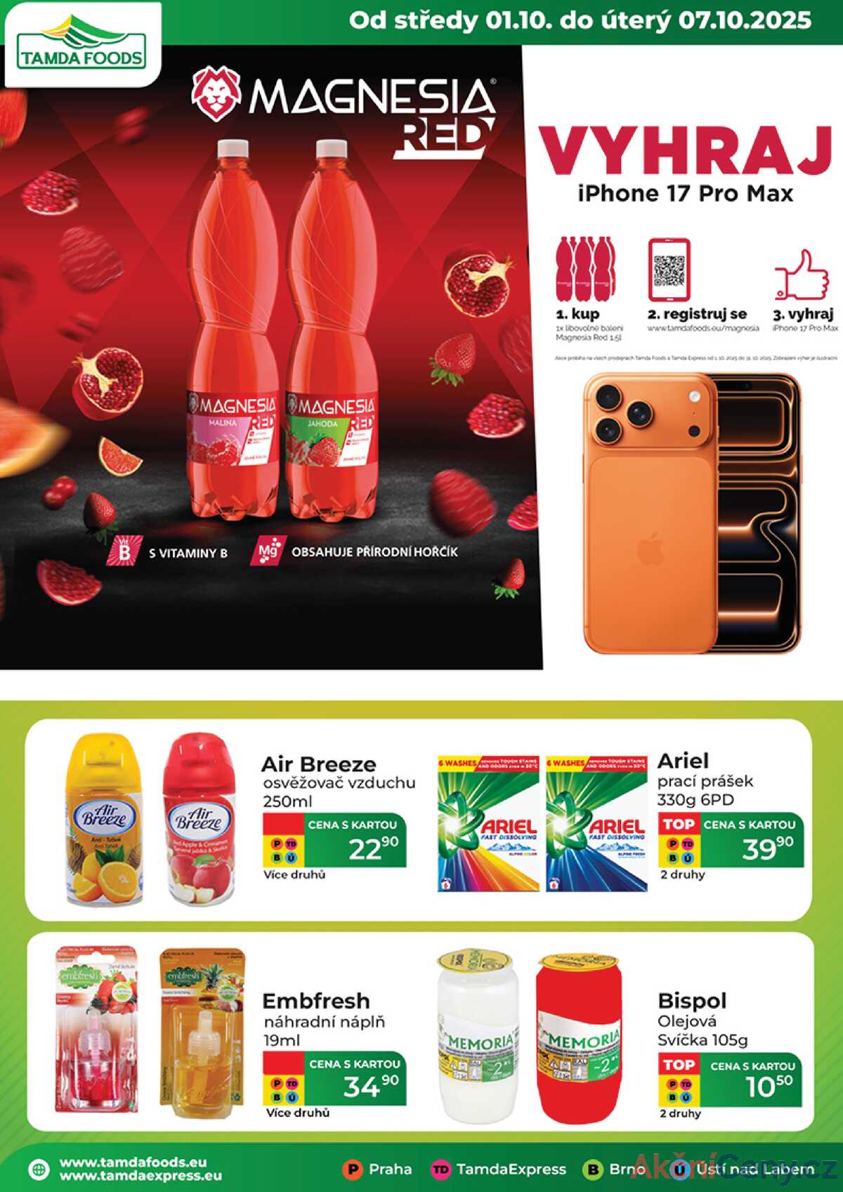 Tamda Foods od 1.10. do 7.10.2025 strana 1
