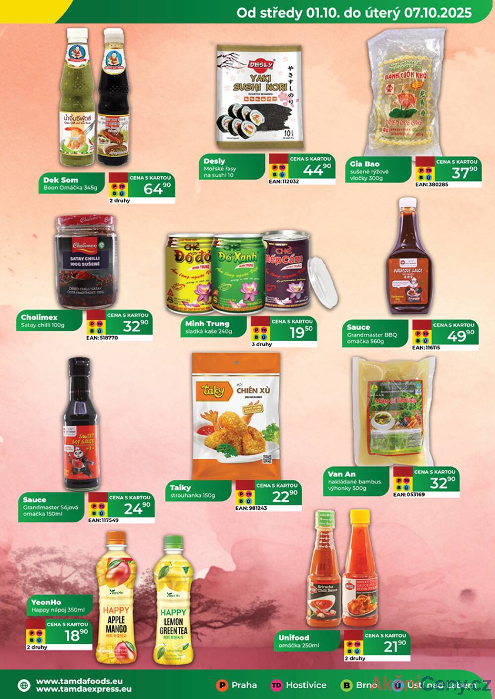Leták Tamda Foods - Tamda Foods od 1.10. do 7.10.2025 - strana 51