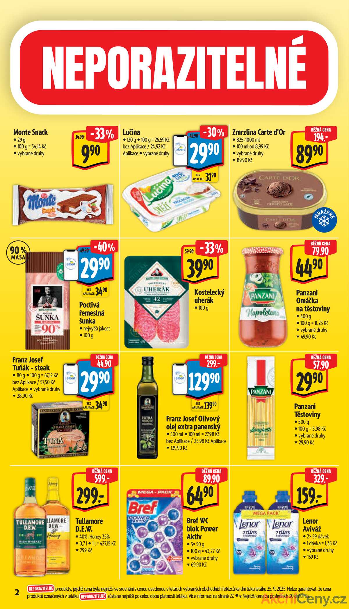 Albert Supermarket od 1.10. do 7.10.2025 strana 2